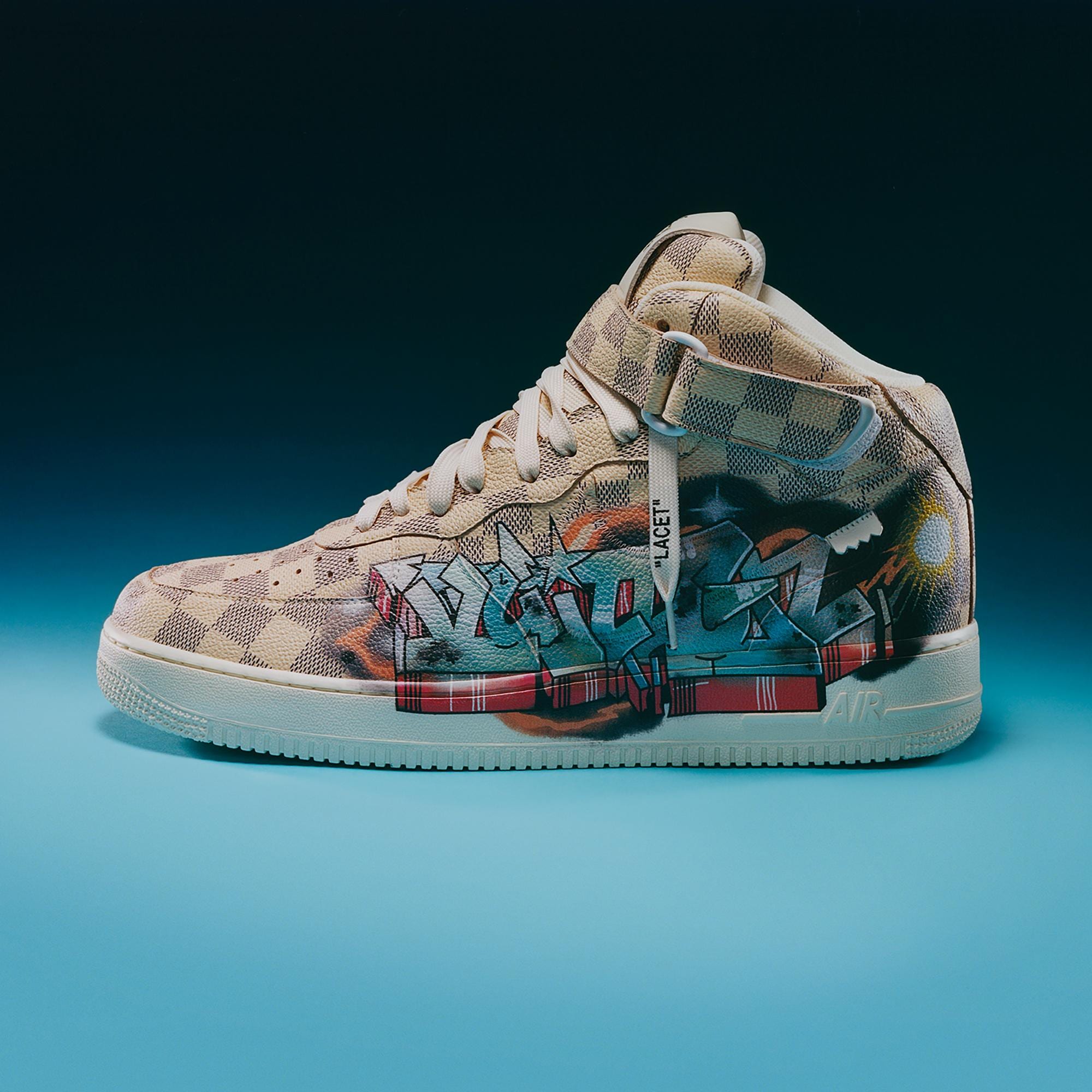 Zapatillas Air Force 1 por Virgil Abloh - Louis Vuitton x Nike - Zapatos | LOUIS VUITTON